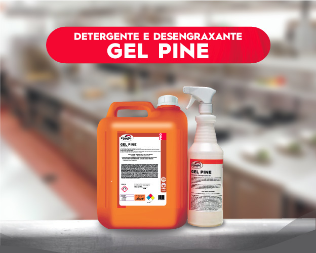 GEL PINE: DA FAZENDA PARA SUA LIMPEZA